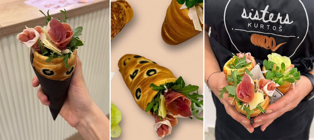 Ljubitelji slanih delicija POZOR! Sisters Kurtoš predstavio slane kurtoše!