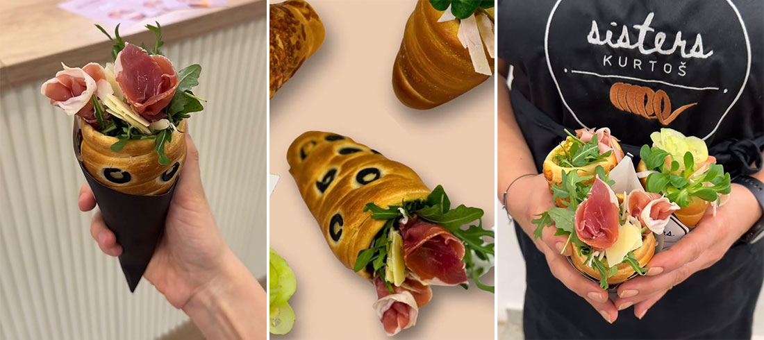 Ljubitelji slanih delicija POZOR! Sisters Kurtoš predstavio slane kurtoše!