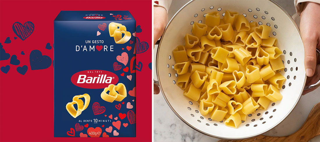 Barilla tjestenina u obliku srca izgleda preslatko!