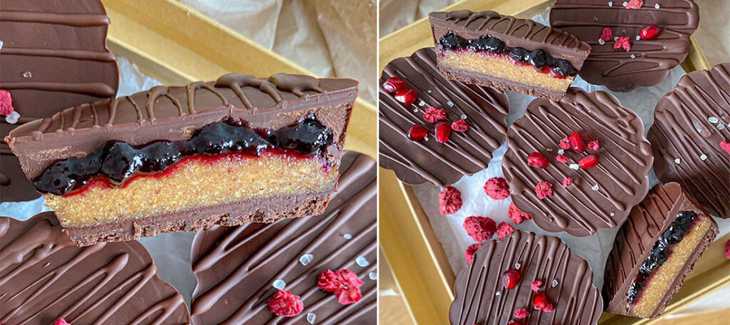 NO BAKE čokoladna rapsodija s plazmom i džemom