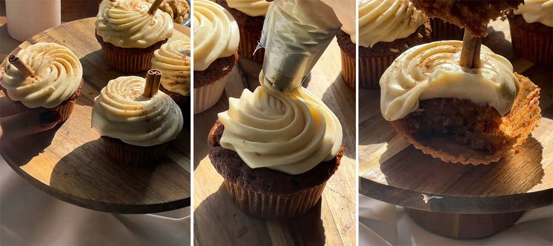 Zimski muffini od začinjenih jabuka s glazurom od poprženog maslaca – Sve što vam treba za uživanje!