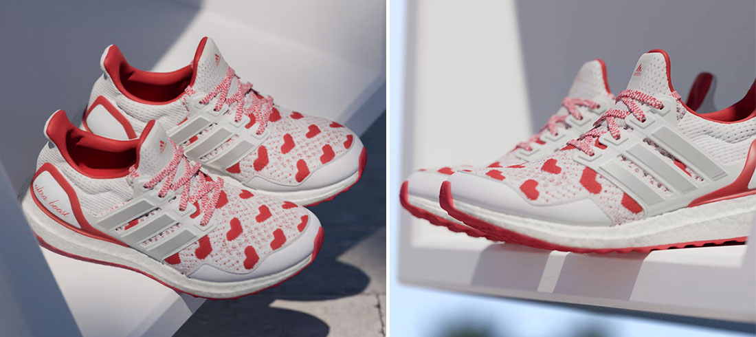 Nove adidas sportske tenisice s detaljima srca nosimo i nakon Valentinova!