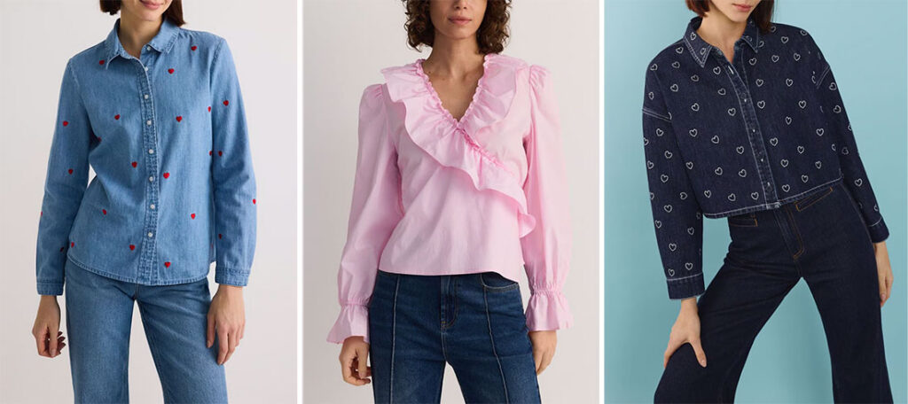 Dodajte dašak ljubavi u svoj styling uz najljepše komade iz nove Reserved kolekcije