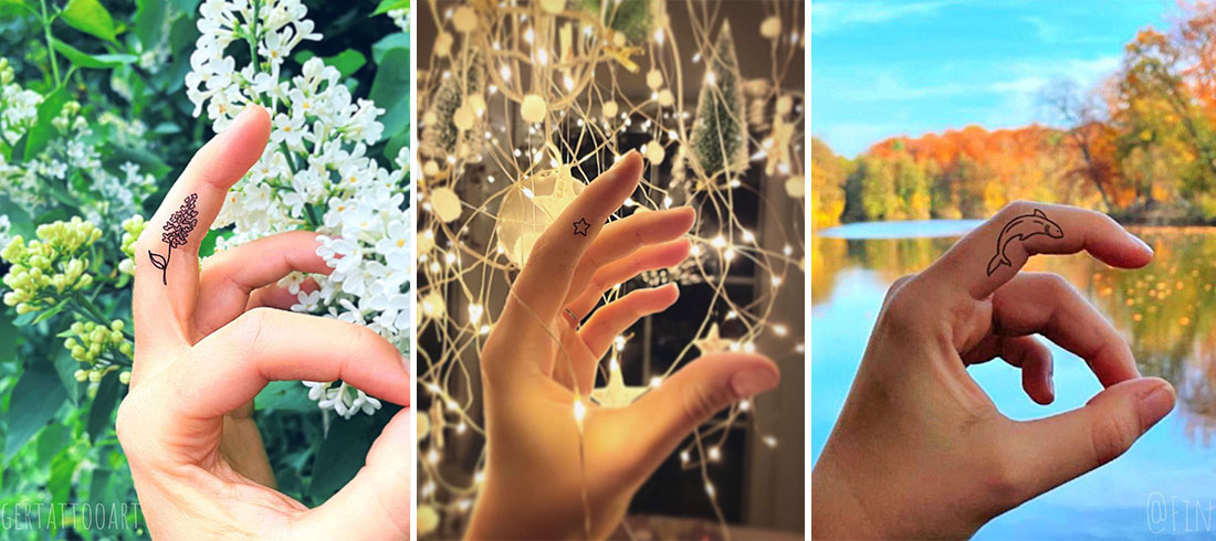 Finger tattoos – izrazite kreativnost na suptilan način