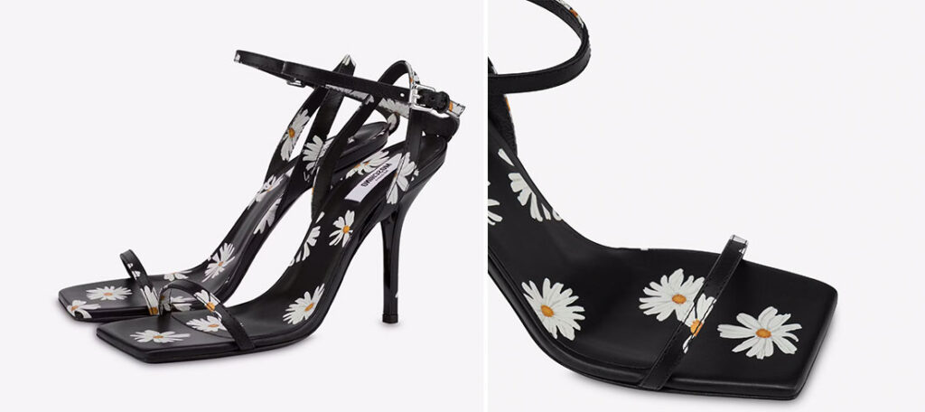 Sandale s motivima tratinčica romantika su na kvadrat!