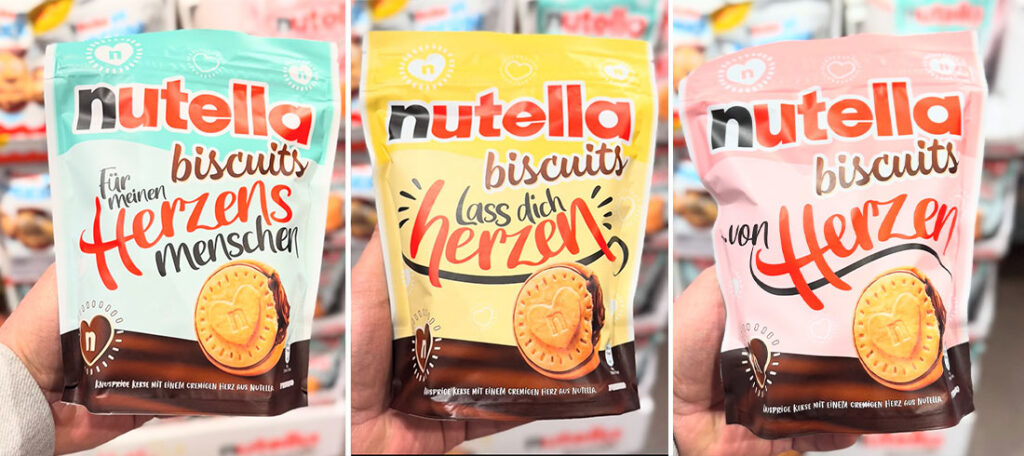 Nutella keksići stižu u limitiranom izdanju za Valentinovo!