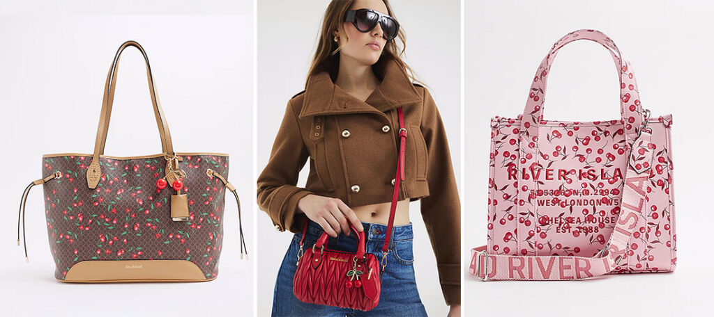 River Island torbice s trešnjama: Neodoljiv modni dodatak koji doziva proljeće!