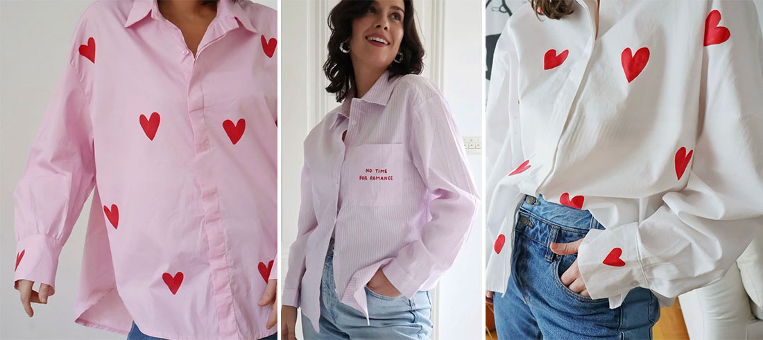 Pronašli smo ručno oslikane košulje domaćeg brenda koje će vas osvojiti svojim romantičnim štihom!