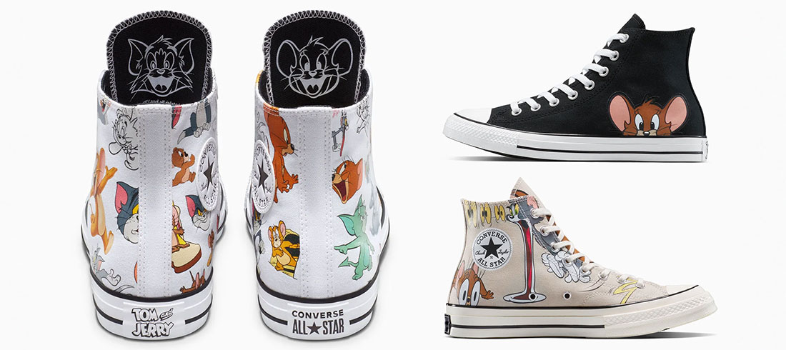 Tom&Jerry glavne su zvijezde nove Converse kolekcije