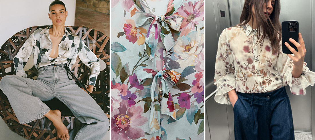 Zara cvjetne košulje kao da oslikavaju proljetni pejzaž!